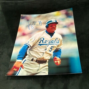 George Brett  Kansas City Royals signed photo